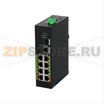 Коммутатор неуправляемый, 10 портов Dahua DH-LR2110-8ET-120 