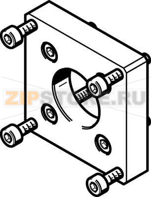 Фланец электродвигателя Festo EAMF-A-28B-40A 