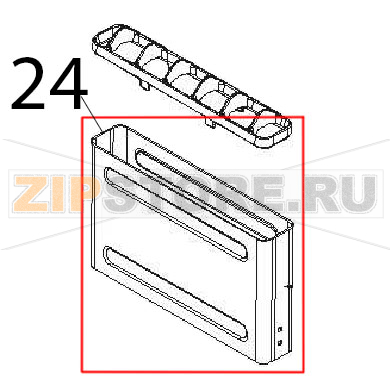 Ext flue ass. y Angelo Po 091FR1E Ext flue ass. y Angelo Po 091FR1EЗапчасть на деталировке под номером: 24