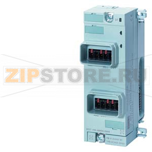 SIMATIC DP, PСИЛОВОЙ МОДУЛЬ ДЛЯ ЭЛЕКТРОННЫХ МОДУЛЕЙ ET 200PRO PM-O, DC 2X24V ВКЛЮЧАЯ ШИННЫЙ МОДУЛЬ, СОЕДИНИТЕЛЬНЫЙ МОДУЛЬ PM-O 6ES7194-4BH00-0AA0 ДОЛЖЕН БЫТЬ ЗАКАЗАН ОТДЕЛЬНО Siemens 6ES7148-4CA60-0AA0 