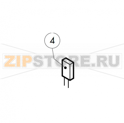 Capacitor 0,27 μf Lainox MVE051P                Capacitor 0,27 μf Lainox MVE051PЗапчасть на сборочном чертеже под номером: 4Название запчасти на итальянском языке языке: Capacitor 0,27 μf Lainox MVE051P
