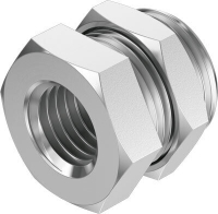 Штуцер цанговый с накидной гайкой и муфтой Festo NPFC-H-G38-F