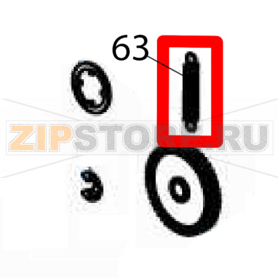 Extension spring D0.4*D3.8*13L Godex G500 Extension spring D0.4*D3.8*13L Godex G500Запчасть на деталировке под номером: 63Название запчасти Godex на английском языке: Extension spring D0.4*D3.8*13L G500.