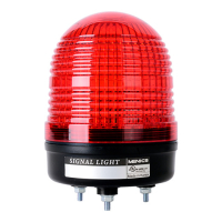 Лампа светодиодная, сигнальная, мультифункциональная, Ø: 86 мм Autonics MS86T-RFF-R