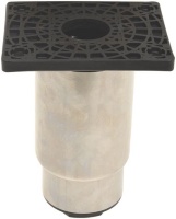 ADJUSTABLE FOOT ST./STEEL ø 2 x h 135 m