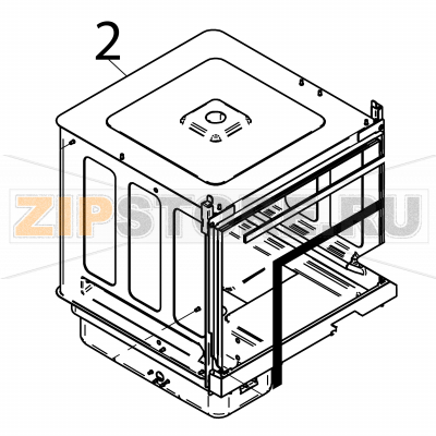 Welded tub concept Fagor CO-502 B DD Welded tub concept Fagor CO-502 B DDЗапчасть на деталировке под номером: 2Название запчасти Fagor на английском языке: Welded tub concept CO-502 B DD.