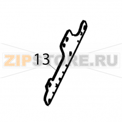 Support frame Sato LT408 RH Support frame Sato LT408 RHЗапчасть на деталировке под номером: 13Название запчасти на английском языке: Support frame Sato LT408 RH.