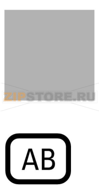 Шильдик, прозрачный, AB Eaton 173LQ25 