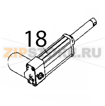 Actuator Rollmatic CP 52 Actuator Rollmatic CP 52Запчасть на деталировке под номером: 18