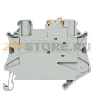 Instrument isolating terminal with screw terminal Terminal size 4.0 mm2 Terminal width 6.2 mm Color gray Siemens 8WH1000-6CG00 