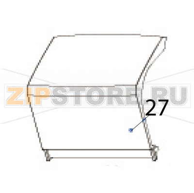 Ribbon window cover Godex RT730 Ribbon window cover Godex RT730Запчасть на деталировке под номером: 27Название запчасти Godex на английском языке: Ribbon window cover RT730.