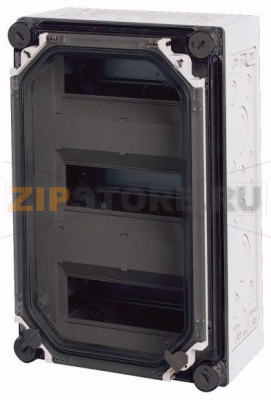 Щит изолированный + дверь, 3x9TE, ВхШхШ=375x250x150 мм Eaton AE/I43E/T 