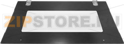 VETRO PORTA 900T 2V FASCE INOX 