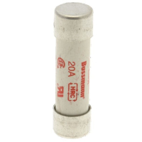 Предохранитель, 20 A, AC 500 В, 200 кА, 14x51 мм, aR, UL Eaton 20AMP 500V AC FERRULE 6.4x31.8MM