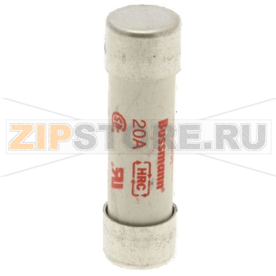 Предохранитель, 20 A, AC 500 В, 200 кА, 14x51 мм, aR, UL Eaton 20AMP 500V AC FERRULE 6.4x31.8MM 