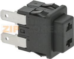 КНОПКА ЧЕРНАЯ ОДНОПОЛЮСНАЯ 16A 250V 