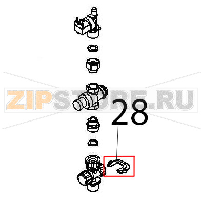 Supp. elettrovalvola Angelo Po FX82E2T Supp. elettrovalvola Angelo Po FX82E2TЗапчасть на деталировке под номером: 28