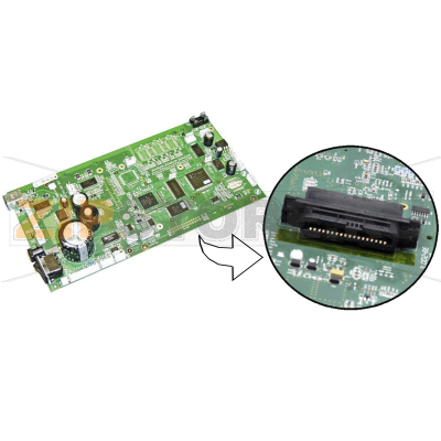 Kit, main PCBA upgradeable Zebra P110m Kit, main PCBA upgradeable Zebra P110mЗапчасть на деталировке под номером: 105940G-230M