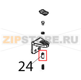 Perno porta Angelo Po FX101G2 Perno porta Angelo Po FX101G2Запчасть на деталировке под номером: 24