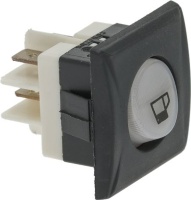 ДВУПОЛЮСНЫЙ ПЕРЕКЛЮЧАТЕЛЬ БЕЛЫЙ 16(4)А 250В