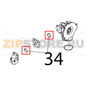 Anello OR Angelo Po FX101G2 Anello OR Angelo Po FX101G2Запчасть на деталировке под номером: 34