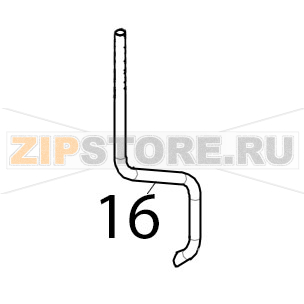 Tubo intermedio Tecnoeka KF 1010 A UD Tubo intermedio Tecnoeka KF 1010 A UDЗапчасть на деталировке под номером: 16