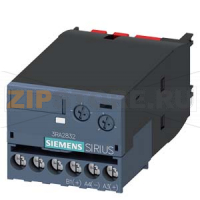 ELECTR. TIMING RELAY OFF-DELAY WITH AUXILIARY VOLTAGE AND SEMICONDUCTOR OUTPUT 24...90V AC/DC TIME RANGE 0.05...100S FOR SNAPPING ONTO THE FRONT, FOR 3RT2 CONTACTORS, S2 SPRING-LOADED TERMINALS Siemens 3RA2832-1DG10