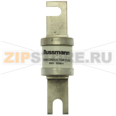 Предохранитель, 450 A, AC 690 В, 200 кА, BS88, 83x136 мм, aR, BS, 110 мм Eaton 450A 690V THYRISTO 