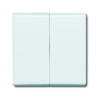 Клавиша для механизма двухклавишного выключателя/переключателя/кнопки, IP44 ABB 2CKA001731A1783