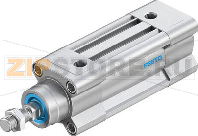 Пневмоцилиндр стандартный Festo DSBC-32-25-PPSA-N3 
