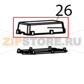 Housing Bartscher RT-78B-8 Housing Bartscher RT-78B-8Запчасть на деталировке под номером: 26