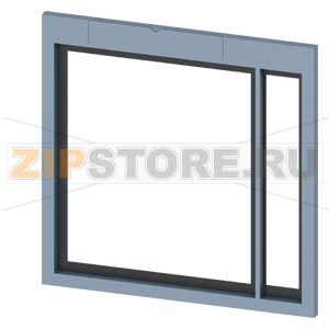 door sealing frame IP30 for withdr. circuit breakers for installing in cabinet door accessory for circuit breaker 3WL10 / 3VA27 (SE) Siemens 3VW9011-0AP02 