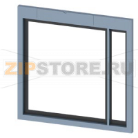 door sealing frame IP30 for withdr. circuit breakers for installing in cabinet door accessory for circuit breaker 3WL10 / 3VA27 (SE) Siemens 3VW9011-0AP02