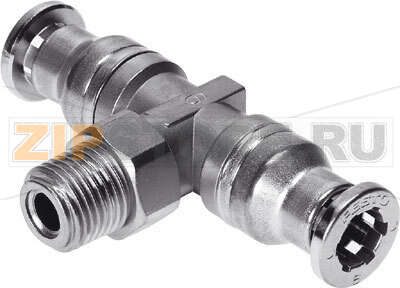 Тройник цанговый с резьбой Festo CRQST-1/8-6 