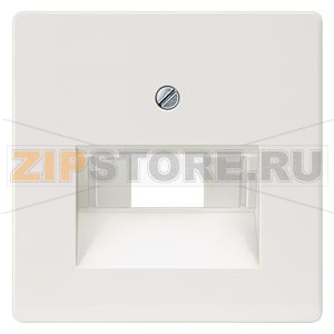 DELTA I-SYSTEM ТИТАНОВО-БЕЛЫЙ КРЫШКА СИСТЕМНОЙ РОЗЕТКИ CAT. 3+5/ BTR CAT.6 55X55MM Siemens 5TG2545 