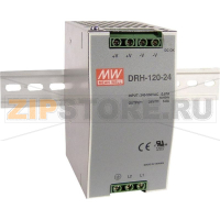 Блок питания на DIN-рейку, 24 В, 5 А, 120 Вт Mean Well DRH-120-24