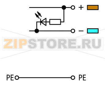 4-проводные клеммы питания датчика; зеленый светодиод; для датчиков PNP-переключения (положительного); Подвод питания на стороне датчика; с цветн. отверст. для ввода проводников; 2,5 мм; CAGE CLAMP®; 2,50 mm; серые Wago 280-574/281-483 Примечание:Terminating Aluminum ConductorsWAGO spring clamp terminal blocks are suitable for solid aluminum conductors up to 4 mm?/12 AWG if WAGO “Alu-Plus” Contact Paste is used for termination.“Alu-Plus” Contact Paste Advantages:Automatically destroys the oxide film during clamping.Prevents fresh oxidation at the clamping point.Prevents electrolytic corrosion between aluminum and copper conductors (in the same terminal block).Provides long-term protection against corrosion....
