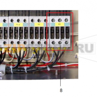Contactor Meiko FV 130.2 Contactor Meiko FV 130.2Запчасть на деталировке под номером: 8Название запчасти Meiko на английском языке: Contactor Meiko FV 130.2