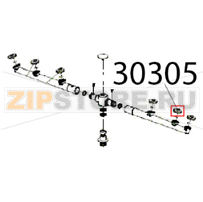 Testa ugello risciacquo chiuso Angelo Po KD130EAT Testa ugello risciacquo chiuso Angelo Po KD130EATЗапчасть на деталировке под номером: 30305