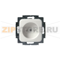 Розетка без заземления 16 А, 250 В, белая ABB 2TKA000753G1
