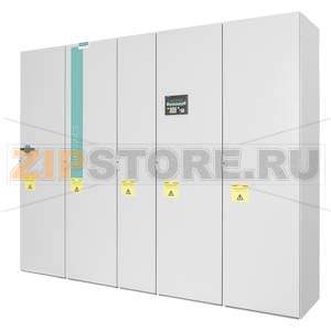 SINAMICS S120 Cabinet Module Active Line Connection Module incl. active interface module 500-690V 3AC, 50/60 Hz, 1270A Output: 675-1035 V DC Rated power: 1400kW Cabinet unit IP21 Liquid cooling Siemens 6SL3735-7TG41-3LA3 