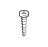 Vite TORX TCB 2,9x19 Saeco Royal Digital Plus