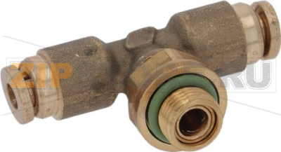 T-FITTING ø 1/8M - 4 mm - 4 mm B.A. 