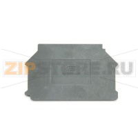 Пластина торцевая 2.2 мм, серая CHIKU D-RTB 4-HESI