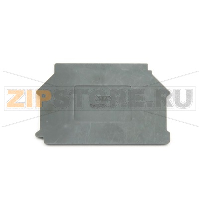 Пластина торцевая 2.2 мм, серая CHIKU D-RTB 4-HESI 