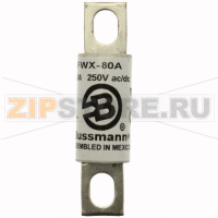 Предохранитель, 80 A, AC 250 В, 200 кА, 31x80 мм, UL Eaton BUSS HIGH SPEED FUSE