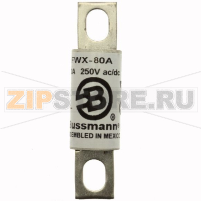 Предохранитель, 80 A, AC 250 В, 200 кА, 31x80 мм, UL Eaton BUSS HIGH SPEED FUSE 