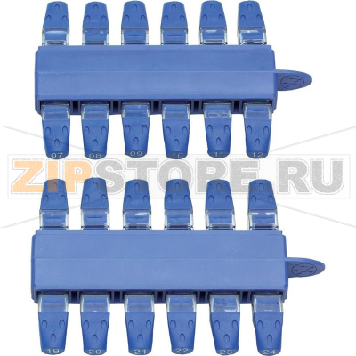 Идентификаторы кабеля номерные, RJ-45, 24 шт Ideal Networks VDV II 
