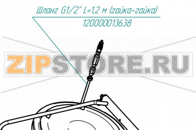 Шланг G1/2&quot; L=1,2м (гайка-гайка) Abat КПЭМ-100/9Т Шланг G1/2" L=1,2м (гайка-гайка) для пищеварочного котла Abat КПЭМ-100/9Т
Производитель: ЧувашТоргТехника

Запчасть изображена на деталировке под номером:&nbsp;120000013638