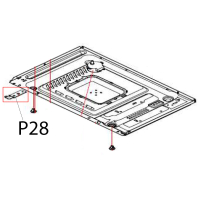 Lower hinge Hurakan HKN-WP900G